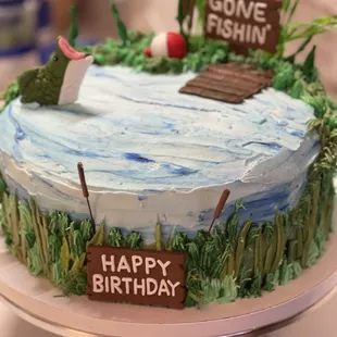 Limited themed cakes available.