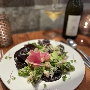Dinner at the counter