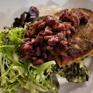 Pan seared snapper