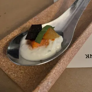 Amuse Bouche (amazing!)