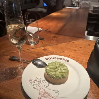 YUZU/MATCHA FINGER TART