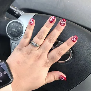 Full Set with Christmas designs