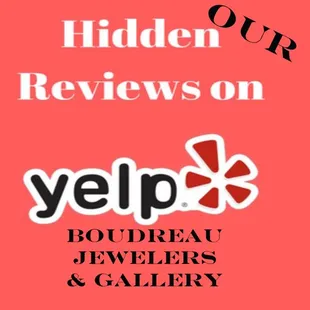 Our 'friends' at Yelp seem compelled to 'filter' or hide some our 5 Star reviews 'HIDDEN' REVIEWS https://goo.gl/ZRF1Yd