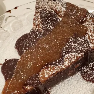 Chocolate cake that was almost brownie like in texture - I couldn't get enough!