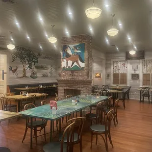 More seating