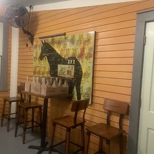 Just a little of the decor