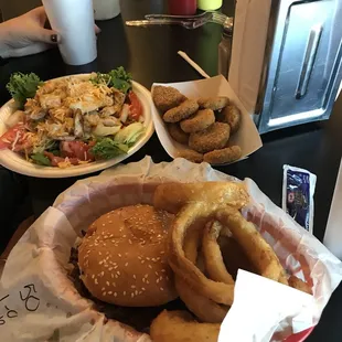 burgers, food, burger
