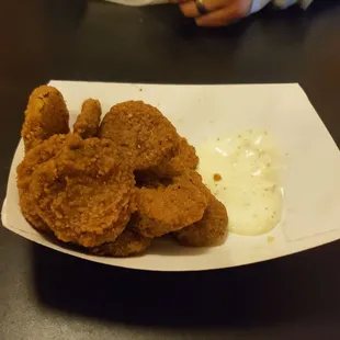 Fried pickles!
