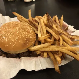 #2 Double cheeseburger with fries