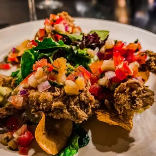 Chile-Fried Gulf Oysters