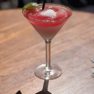 Prickly pear margarita