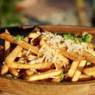 Bougie Fries (truffle parm)