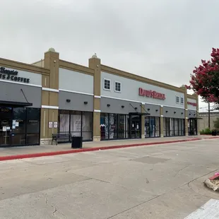 Next to David&apos;s Bridal and 290 access road adjacent.