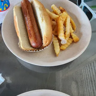 Kids menu