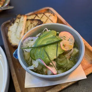 Shrimp &amp; Scallop Aguachile.