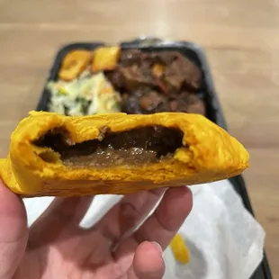 Jamaican meat pie