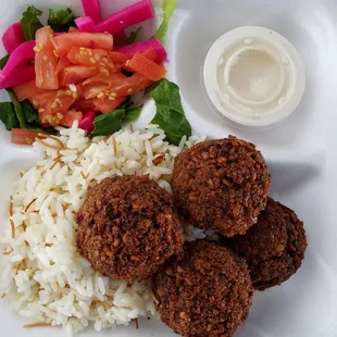 Falafel plate