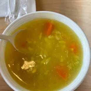 Chicken Lemon Rice Soup