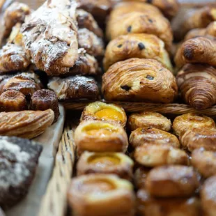 Croissants baked fresh everyday