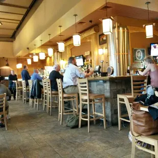 Great place for local brews while waiting on your ride or plane!!
