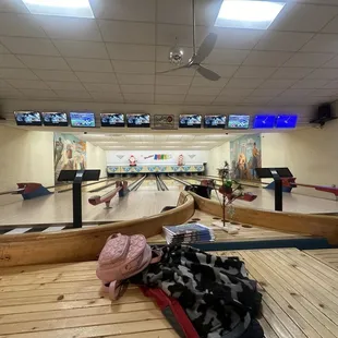 Bowling lanes