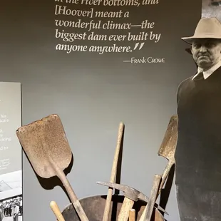 Mr. Crowe, head supervisor of the building of the dam, was reported to be both witty and strict.