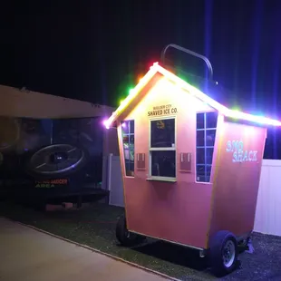 a small ice cream shop
