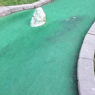Still a lot of worn areas that affect play,