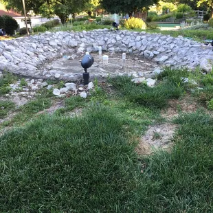 Still some water features inoperable.