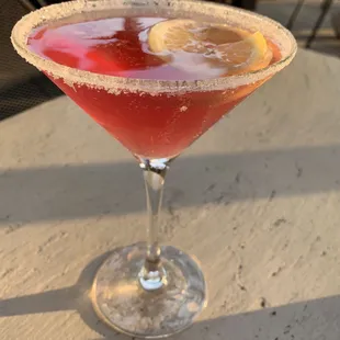 Raspberry Lemon Drop