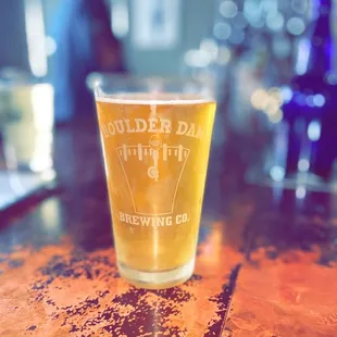 a pint of beer