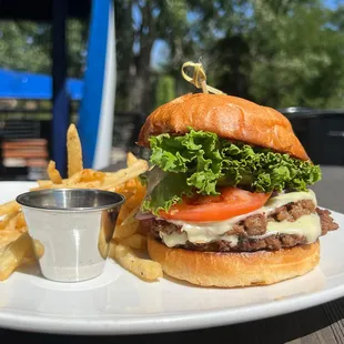 Impossible Double Burger