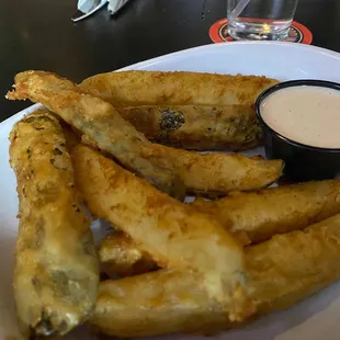 Fried pickles