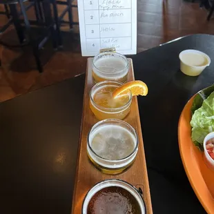 Beer flight