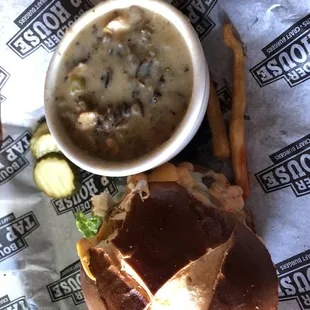 Cheese Curd Cheeseburger