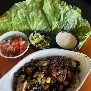 Chicken Lettuce Wraps