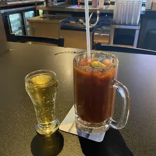 Bloody Mary with chaser