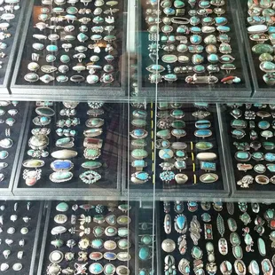 We offer the best selection of authentic old Native American jewelry in Nevada... No import here!