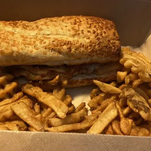 Cheesy Beef Sandwich