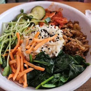 Bulgogi vegan bowl