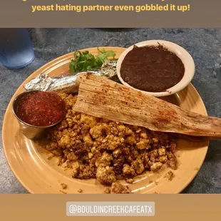 Sweet Potato Tamales