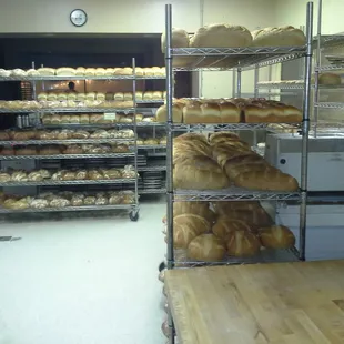 100% natural hand crated breads. Many to choose from including Vegan options.