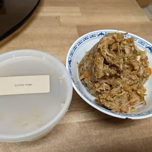 Turkey dugo from pappardelle and turkey sugo, take and go