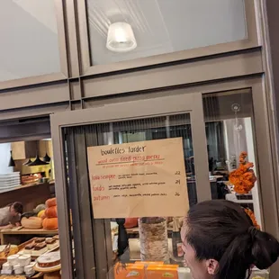 Pizza menu, 10/22/22