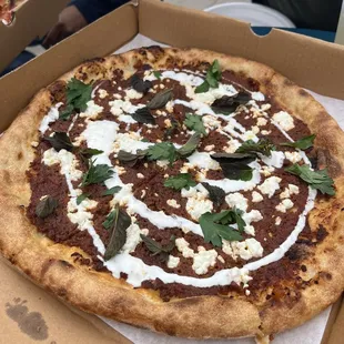 Lamb Pizza
