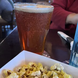 Free popcorn &amp; tap 16oz Deschutes ($6.25)