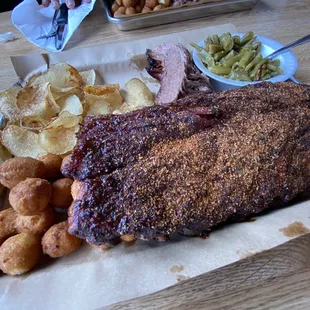 bbq ribs, ribs, food