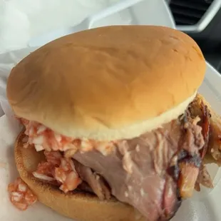 BBQ Pork Sandwich