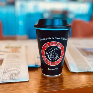 My Green Eye with cream and a pump of sugar free vanilla (keto).