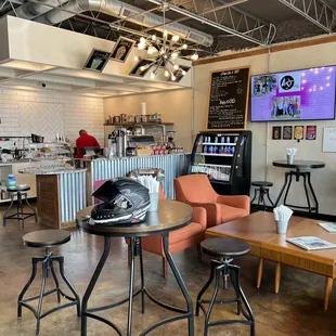 a view of a coffee shop